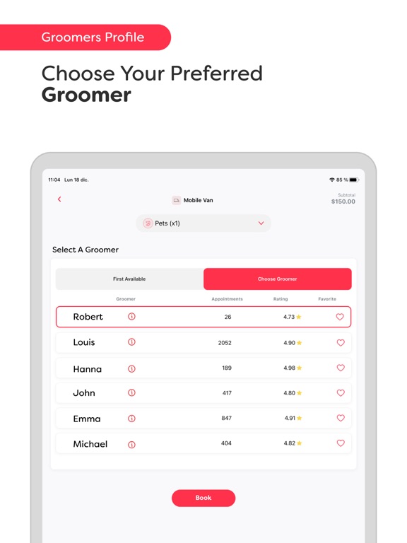 Groomit – On-Demand Grooming screenshot 4