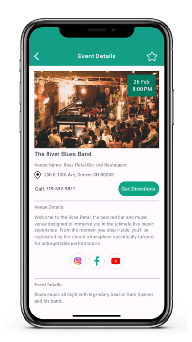 Groovi: Local Event Finder screenshot 1