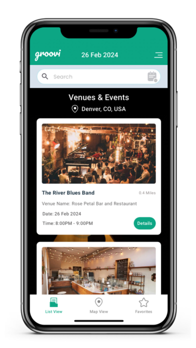 Groovi: Local Event Finder screenshot 4