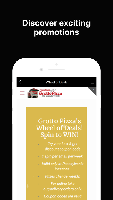 Grotto Pizza PA screenshot 1