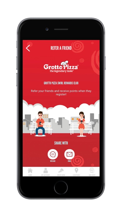 Grotto Pizza Swirl Rewards screenshot 1