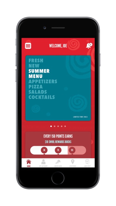 Grotto Pizza Swirl Rewards screenshot 4