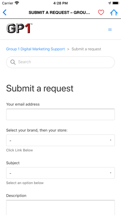 Group 1 Digital Support screenshot 3