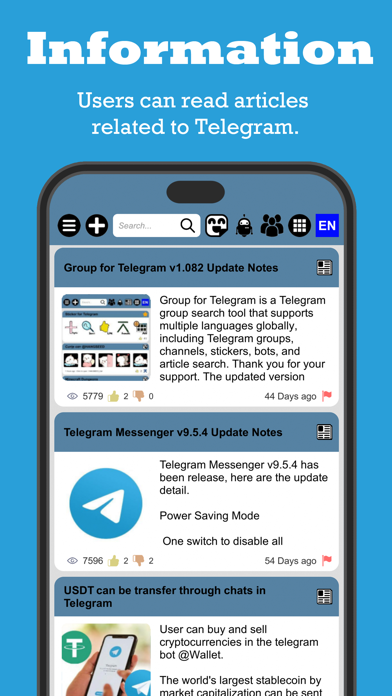 Group for Telegram screenshot 1