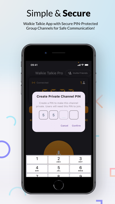 Group Talks: Walkie Talkie Pro screenshot 2