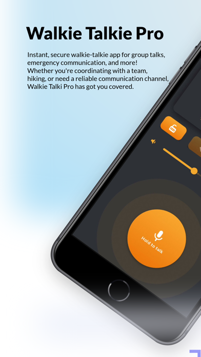 Group Talks: Walkie Talkie Pro screenshot 5