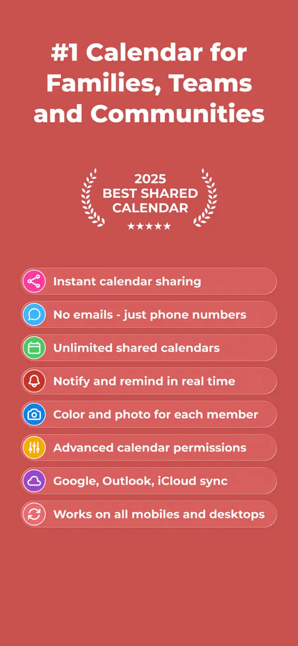 GroupCal - Shared Calendar screenshot 6