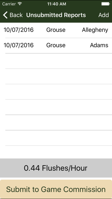 Grouse Woodcock Survey screenshot 2