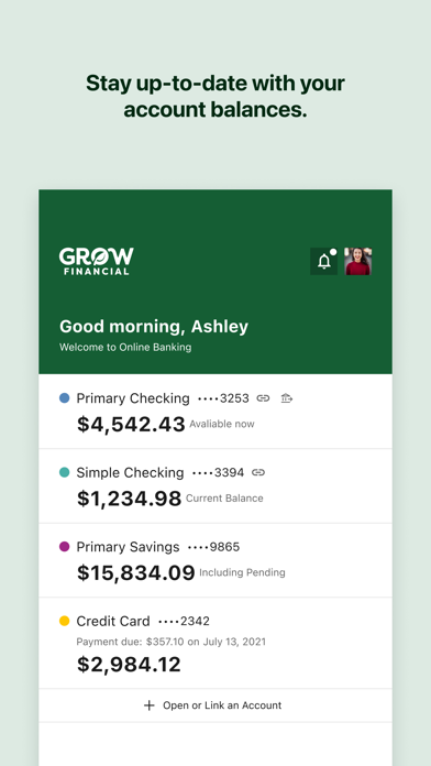 Grow Mobile Banking screenshot 3