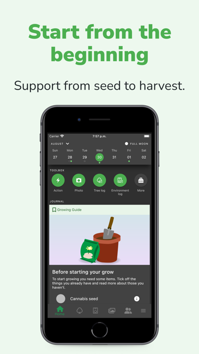 Grow with Jane - Grow journal screenshot 2