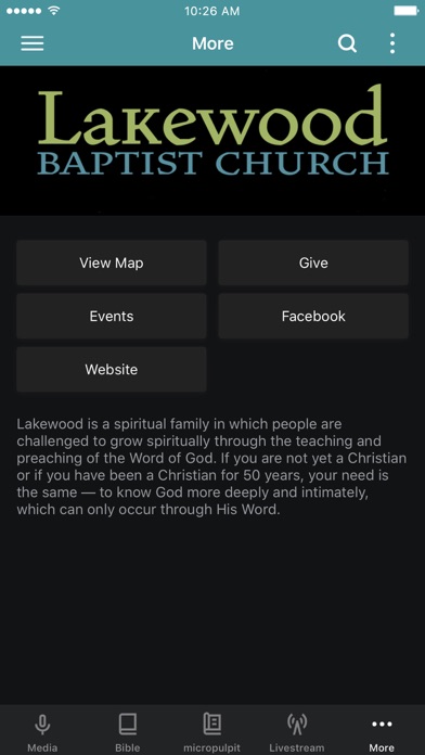 Growing through God's Word screenshot 1