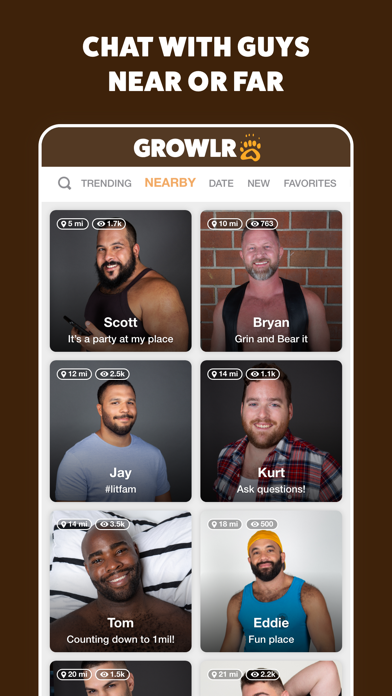 GROWLR: Gay Bears Near You screenshot 3