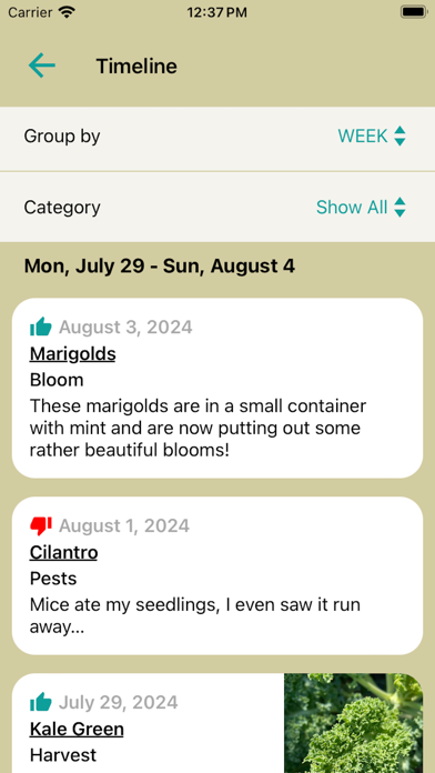 GrowNotes: Garden Journal screenshot 3