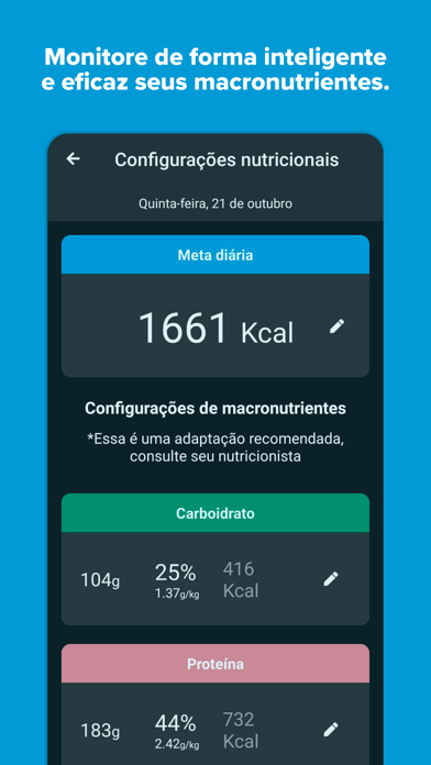 Growth - Dieta e Treino screenshot 2