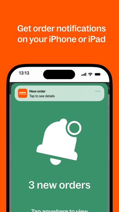 Grubhub for Restaurants screenshot 1