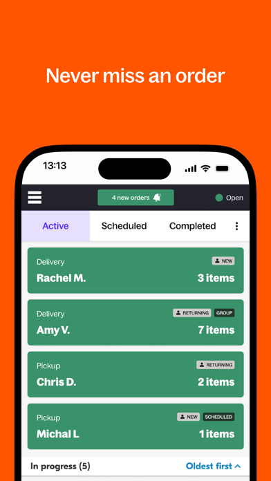 Grubhub for Restaurants screenshot 3