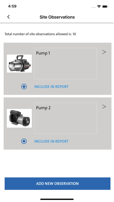 Grundfos Energy Check Tool screenshot 1