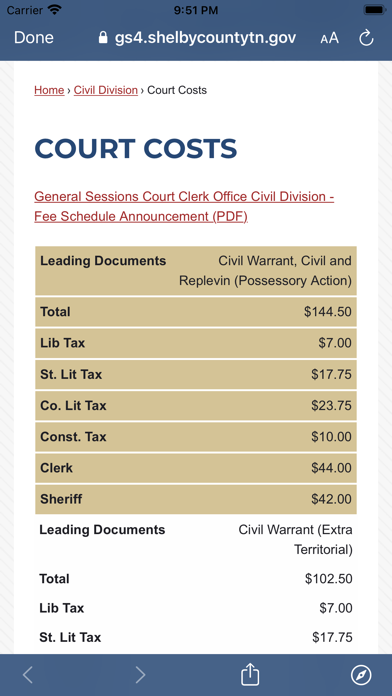 GS Court Clerk’s Office screenshot 4
