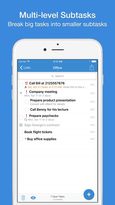gTasks for Google Tasks screenshot 4