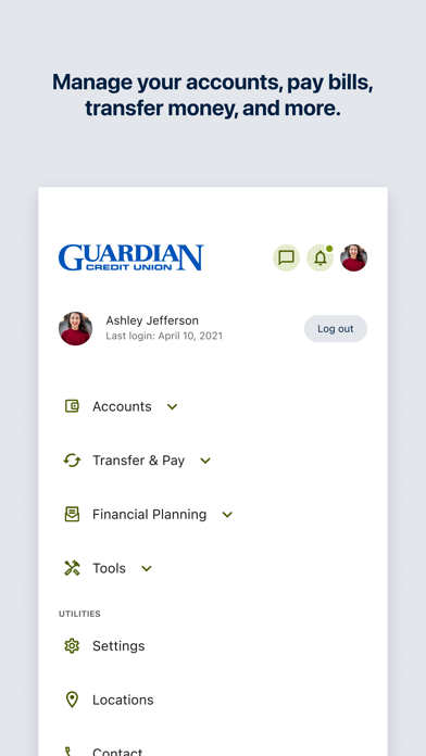 Guardian Credit Union Alabama screenshot 1