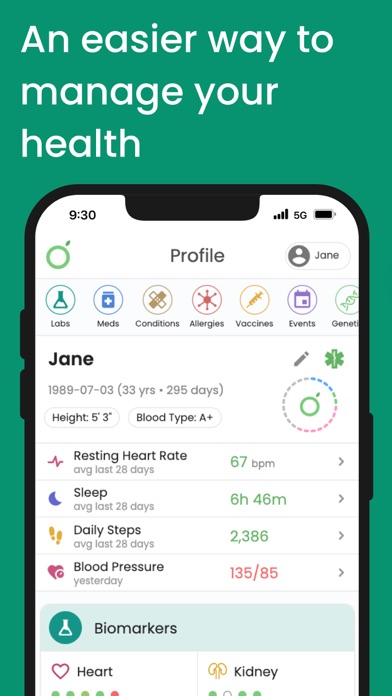 Guava: Health Tracker screenshot 1