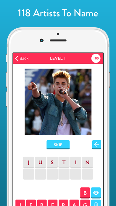 Guess The Music Artist - Free Quiz Game About Singers And Bands screenshot 2