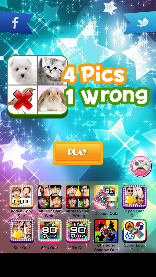 Guess the Wrong Pic in 4 Pics screenshot 1