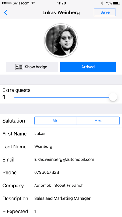 Guest List App for Events screenshot 3