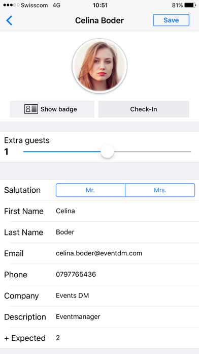 Guest List App for Events screenshot 2