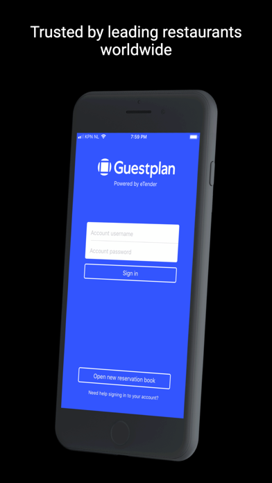 Guestplan screenshot 1