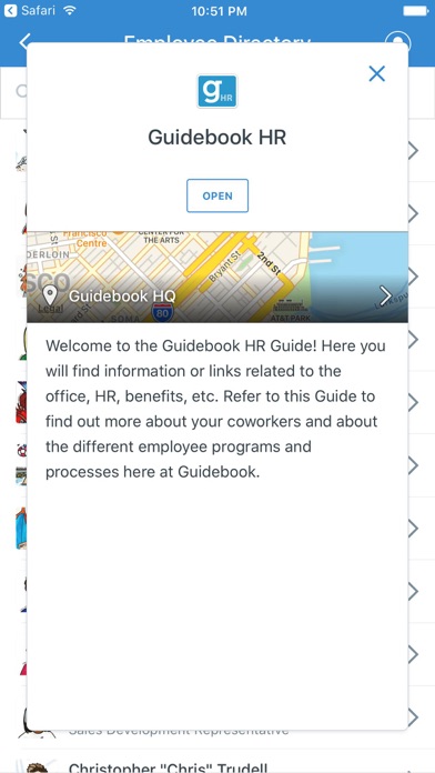 Guidebot screenshot 1