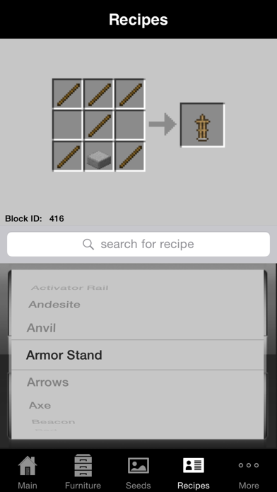 Guidecraft - Furniture, Guides, + for Minecraft screenshot 2