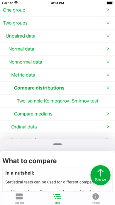 Guided Statistics screenshot 4