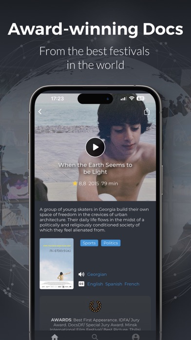 GuideDoc Curated Documentaries screenshot 2