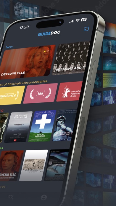 GuideDoc Curated Documentaries screenshot 4