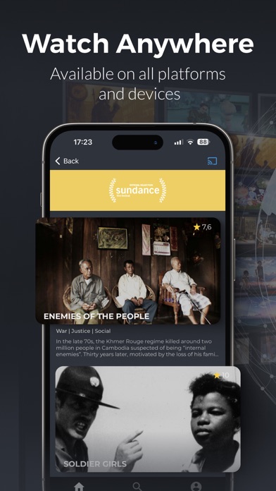 GuideDoc Curated Documentaries screenshot 3