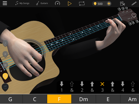 Guitar 3D - Basic Chords screenshot 5