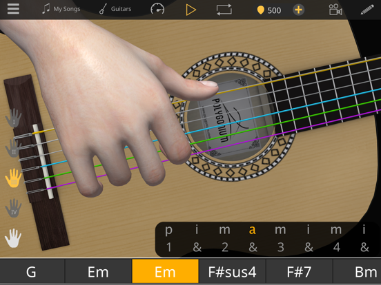 Guitar 3D - Basic Chords screenshot 9