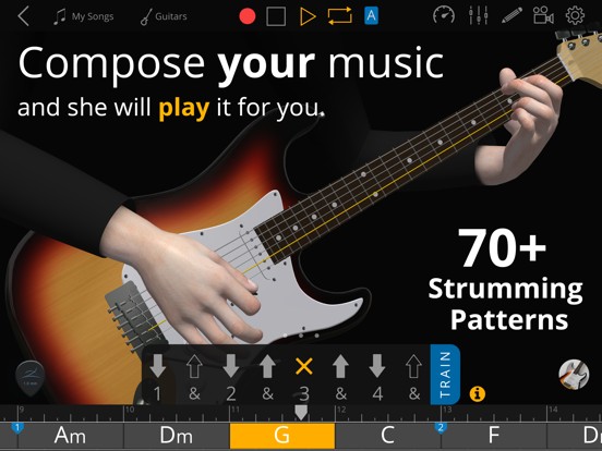 Guitar 3D - Studio,Learn,Tuner screenshot 8