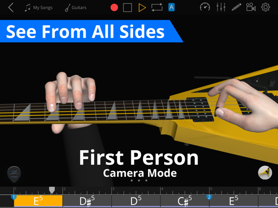 Guitar 3D - Studio,Learn,Tuner screenshot 6