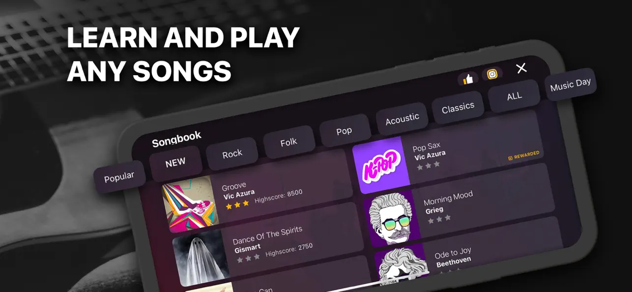Guitar - Chords, Tabs & Games screenshot 2