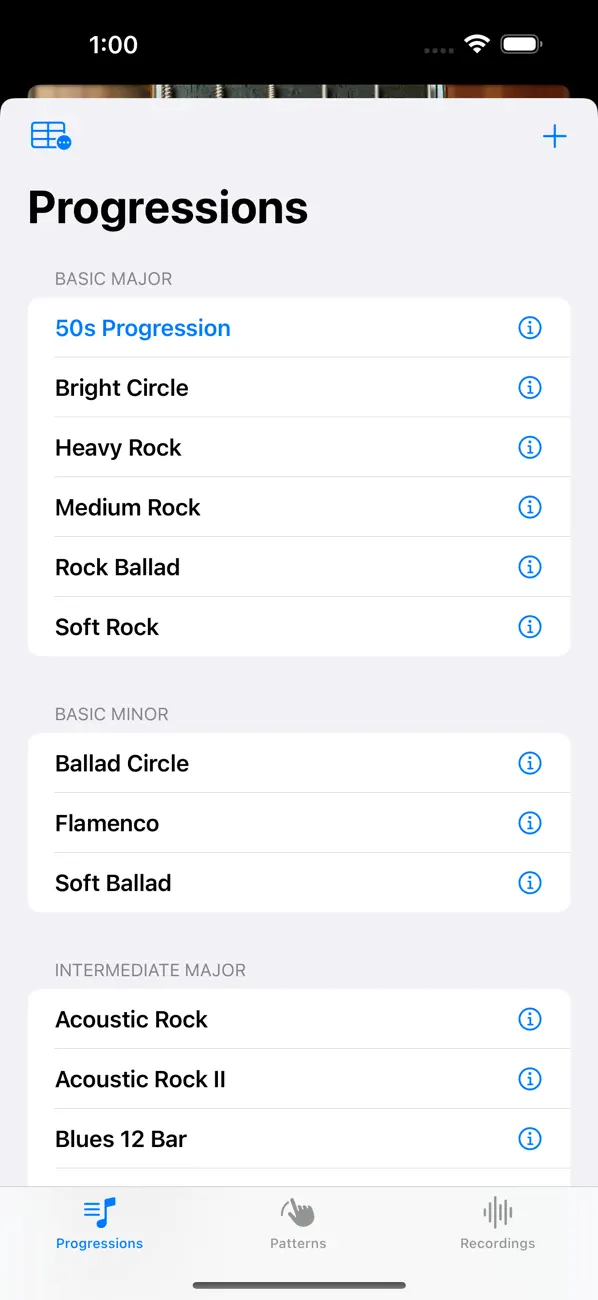 Guitar Elite-Chord Play Center screenshot 1