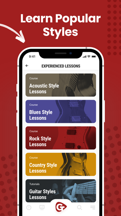 Guitar Lessons - Guitar Tricks screenshot 2