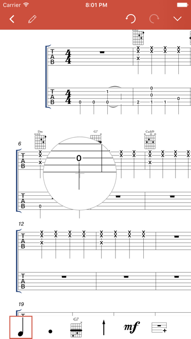 Guitar Notation - Tabs&Chords screenshot 2