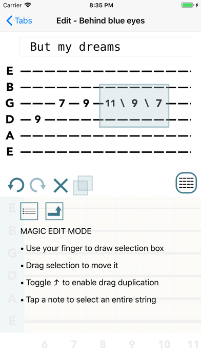 Guitar Tab Maker screenshot 2