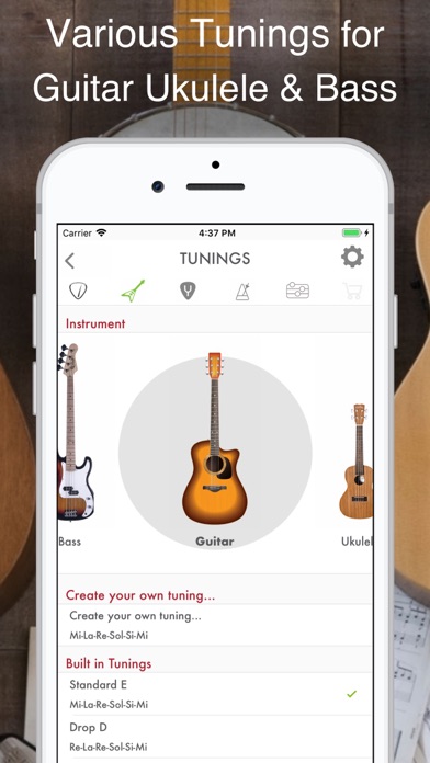 Guitar Tuner: Bass and Ukulele screenshot 6