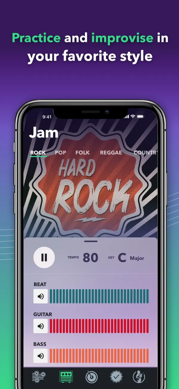 Guitar Tuner Easy tune chords screenshot 2