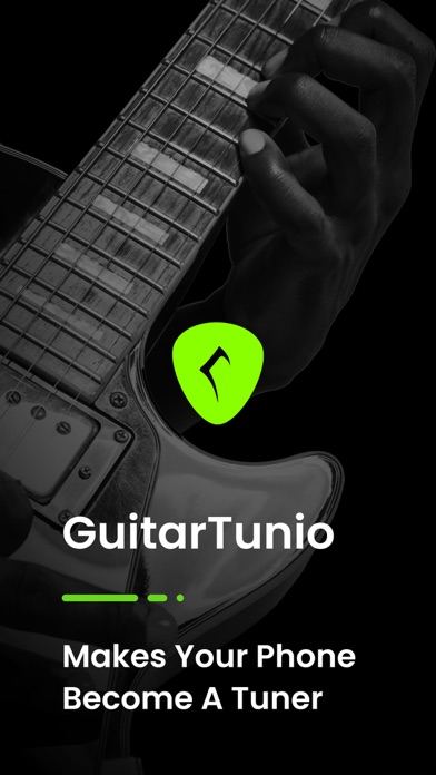 Guitar Tuner - GuitarTunio screenshot 1