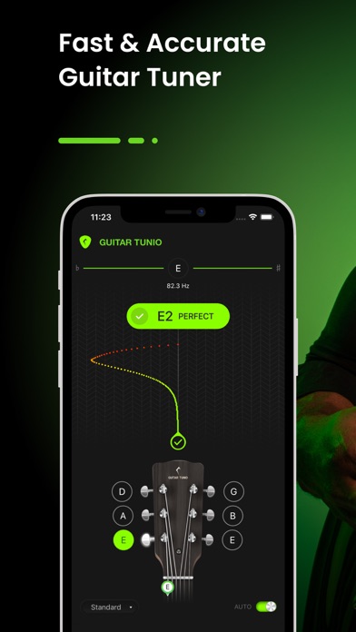 Guitar Tuner - GuitarTunio screenshot 9