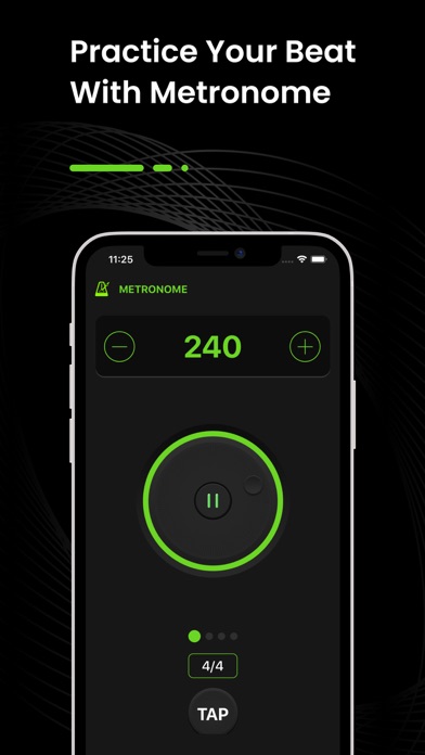 Guitar Tuner - GuitarTunio screenshot 4